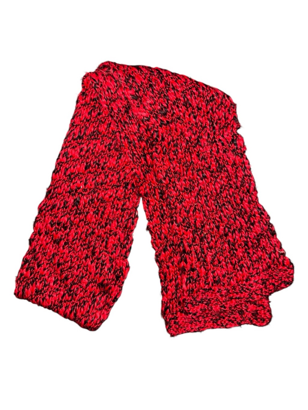 Kids Red Knit Scarf - Cozy Winter Accessory